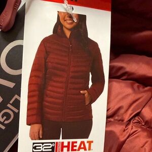 32 Degrees Ultra Light Down Puffer Jacket size L NWT